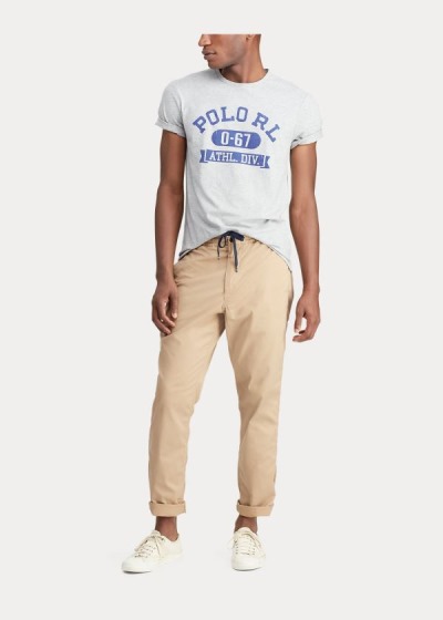 Pantalones Polo Ralph Lauren Hombre Marrom - Relaxed Fit Polo Prepster - KDXMP8732